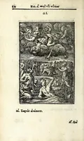 An illustration from Petrou Kanisiou tou tēs Etaireias Iēsou theologou Katēchismos eikonismenos (1613)