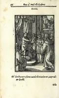 Picture 14 of 57 from Petrou Kanisiou tou tēs Etaireias Iēsou theologou Katēchismos eikonismenos (1613), leaf 58