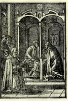 Picture 22 of 57 from Petrou Kanisiou tou tēs Etaireias Iēsou theologou Katēchismos eikonismenos (1613), leaf 75