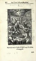 An illustration from Petrou Kanisiou tou tēs Etaireias Iēsou theologou Katēchismos eikonismenos (1613)