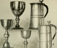 An illustration from The pewter collector : a guide to English pewter with some reference to foreign work (1921)
