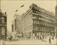 An illustration from Philadelphia’s architecture, by William F. Gray ... written for the City history society of Philadelphia and read at the meeting of Wednesday, February 9th, 1910 (1915)