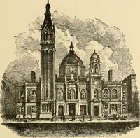 An illustration from Philadelphia’s architecture, by William F. Gray ... written for the City history society of Philadelphia and read at the meeting of Wednesday, February 9th, 1910 (1915)
