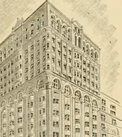 An illustration from Philadelphia’s architecture, by William F. Gray ... written for the City history society of Philadelphia and read at the meeting of Wednesday, February 9th, 1910 (1915)