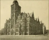 An illustration from Philadelphia’s architecture, by William F. Gray ... written for the City history society of Philadelphia and read at the meeting of Wednesday, February 9th, 1910 (1915)