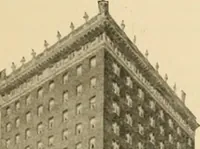 An illustration from Philadelphia’s architecture, by William F. Gray ... written for the City history society of Philadelphia and read at the meeting of Wednesday, February 9th, 1910 (1915)