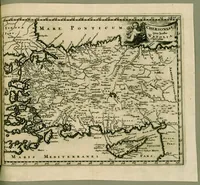 An illustration from Philippi Cluverii Introductio in universam geographiam : tam veterem quam novam tabulis geographicis XLVI. ac notis olim ornata (1697)