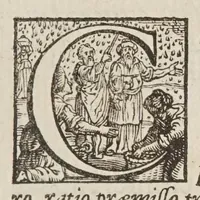 An illustration from Philippi Lansbergii Triangvlorvm geometriae libri qvatvor : in quibus novâ & perspicuâ methodo, & apodeixei [romanized], tota ipsorum triangulorum doctrina explicatur .. (1631)