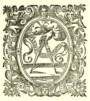 An illustration from Philippi RubenI Electorum libri II : in quibus antiqui ritus, emendationes, censurae : eiusdem ad Iustum Lipsium poëmatia (1608)