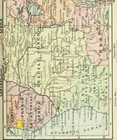 An illustration from Philips' pictorial pocket atlas and gazetteer (1900)