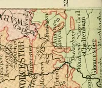 An illustration from Philips' pictorial pocket atlas and gazetteer (1900)