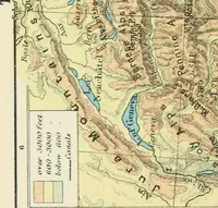 An illustration from Philips' pictorial pocket atlas and gazetteer (1900)