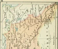 An illustration from Philips' pictorial pocket atlas and gazetteer (1900)