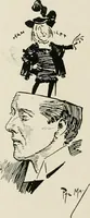 Picture 100 of 121 from The Phil May album (1900), leaf 105