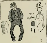 An illustration from The Phil May album (1900)
