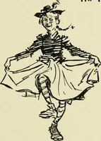 An illustration from Phil May's ABC; fifty-two original designs forming two humorous alphabets from A to Z (1897)
