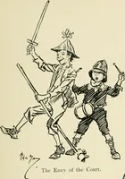 An illustration from Phil May's ABC; fifty-two original designs forming two humorous alphabets from A to Z (1897)
