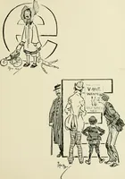An illustration from Phil May's ABC; fifty-two original designs forming two humorous alphabets from A to Z (1897)