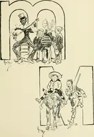 An illustration from Phil May's ABC; fifty-two original designs forming two humorous alphabets from A to Z (1897)