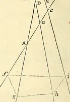An illustration from Philosophiae naturalis principia mathematica (1687)