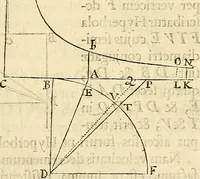 An illustration from Philosophiae naturalis principia mathematica (1687)