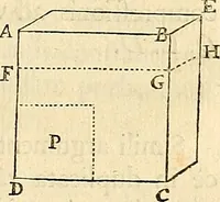 An illustration from Philosophiae naturalis principia mathematica (1687)