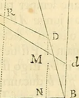 An illustration from Philosophiae naturalis principia mathematica (1687)