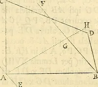 An illustration from Philosophiae naturalis principia mathematica (1687)