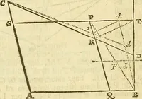 An illustration from Philosophiae naturalis principia mathematica (1723)
