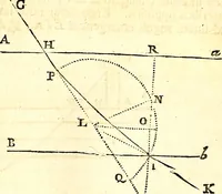 An illustration from Philosophiae naturalis principia mathematica (1723)