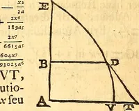 An illustration from Philosophiae naturalis principia mathematica (1723)
