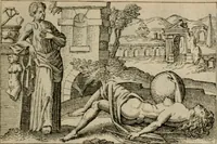 An illustration from PHILOSOPHIA PRACTICA (1624)