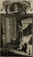 An illustration from Philosophia sacra, sive, Vita divi Stanislai Kostka, Soc. Jesu : iconismis et documentis moralibus illustr[a]ta, ac ejusdem divi praeviis apotheoseos honoribus humillimè consecrata (1715)