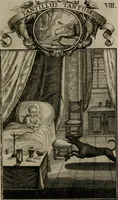 Picture 13 of 45 from Philosophia sacra, sive, Vita divi Stanislai Kostka, Soc. Jesu : iconismis et documentis moralibus illustr[a]ta, ac ejusdem divi praeviis apotheoseos honoribus humillimè consecrata (1715), leaf 56