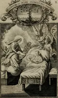 Picture 15 of 45 from Philosophia sacra, sive, Vita divi Stanislai Kostka, Soc. Jesu : iconismis et documentis moralibus illustr[a]ta, ac ejusdem divi praeviis apotheoseos honoribus humillimè consecrata (1715), leaf 68