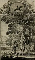 An illustration from Philosophia sacra, sive, Vita divi Stanislai Kostka, Soc. Jesu : iconismis et documentis moralibus illustr[a]ta, ac ejusdem divi praeviis apotheoseos honoribus humillimè consecrata (1715)