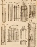 An illustration from The philosophical works of the Honourable Robert Boyle esq.: abridged, methodized, and disposed under the general heads of physics, statics, pneumatics, natural history, chymistry, and medicine (1725)