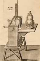An illustration from The philosophical works of the Honourable Robert Boyle esq.: abridged, methodized, and disposed under the general heads of physics, statics, pneumatics, natural history, chymistry, and medicine (1725)