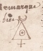 An illustration from Philosophie naturelle de trois anciens philosophes renommez : Artephius, Flamel, & Synesius, traitant de l'art occulte, & de la transmutation metallique (1682)