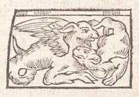 An illustration from Philosophie naturelle de trois anciens philosophes renommez : Artephius, Flamel, & Synesius, traitant de l'art occulte, & de la transmutation metallique (1682)