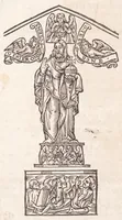An illustration from Philosophie naturelle de trois anciens philosophes renommez : Artephius, Flamel, & Synesius, traitant de l'art occulte, & de la transmutation metallique (1682)