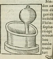 An illustration from Coelvm philosophorvm, sev, Liber de secretis naturae (1553)