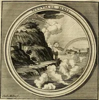 Picture 3 of 90 from Meteorologia philosophico-politica : in duodecim dissertationes per quaestiones meteorologicas & conclusiones politicas divisa, appositisque symbolis illustrata ... (1698), leaf 15