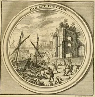 Picture 55 of 90 from Meteorologia philosophico-politica : in duodecim dissertationes per quaestiones meteorologicas & conclusiones politicas divisa, appositisque symbolis illustrata ... (1698), leaf 180