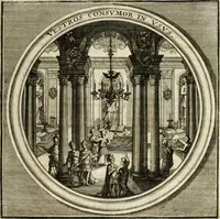 Picture 8 of 90 from Meteorologia philosophico-politica : in duodecim dissertationes per quaestiones meteorologicas & conclusiones politicas divisa, appositisque symbolis illustrata ... (1698), leaf 30