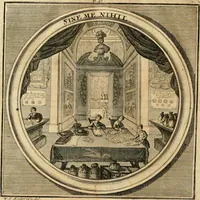An illustration from Meteorologia philosophico-politica : in duodecim dissertationes per quaestiones meteorologicas & conclusiones politicas divisa, appositisque symbolis illustrata ... (1698)