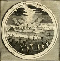 Picture 16 of 90 from Meteorologia philosophico-politica : in duodecim dissertationes per quaestiones meteorologicas & conclusiones politicas divisa, appositisque symbolis illustrata ... (1698), leaf 52