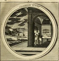 Picture 17 of 90 from Meteorologia philosophico-politica : in duodecim dissertationes per quaestiones meteorologicas & conclusiones politicas divisa, appositisque symbolis illustrata ... (1698), leaf 56