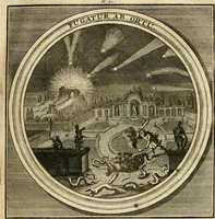 Picture 23 of 90 from Meteorologia philosophico-politica : in duodecim dissertationes per quaestiones meteorologicas & conclusiones politicas divisa, appositisque symbolis illustrata ... (1698), leaf 76