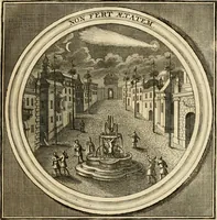 Picture 24 of 90 from Meteorologia philosophico-politica : in duodecim dissertationes per quaestiones meteorologicas & conclusiones politicas divisa, appositisque symbolis illustrata ... (1698), leaf 80